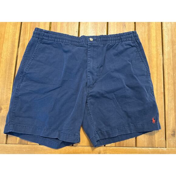 Polo Ralph Lauren Other - Polo Ralph Lauren Shorts Men's L Classic Fit Elastic Waist Drawstring Navy